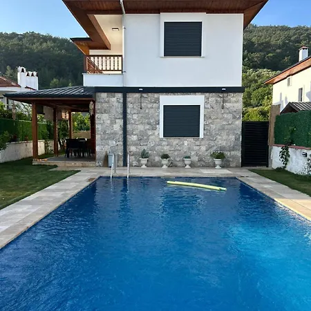 Holiday home Luxury With Pool In Akyaka Goekova *
