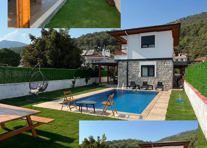 Holiday home Luxury With Pool In Akyaka Goekova